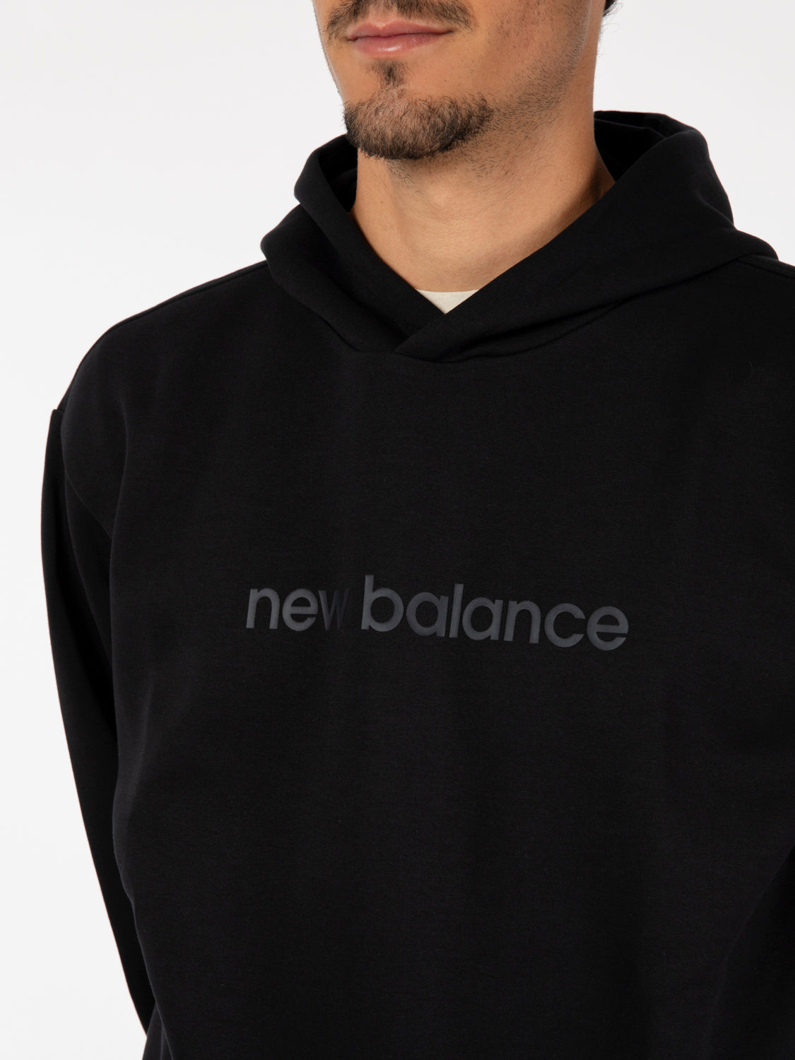 Felpa Shifted graphic hoodie black