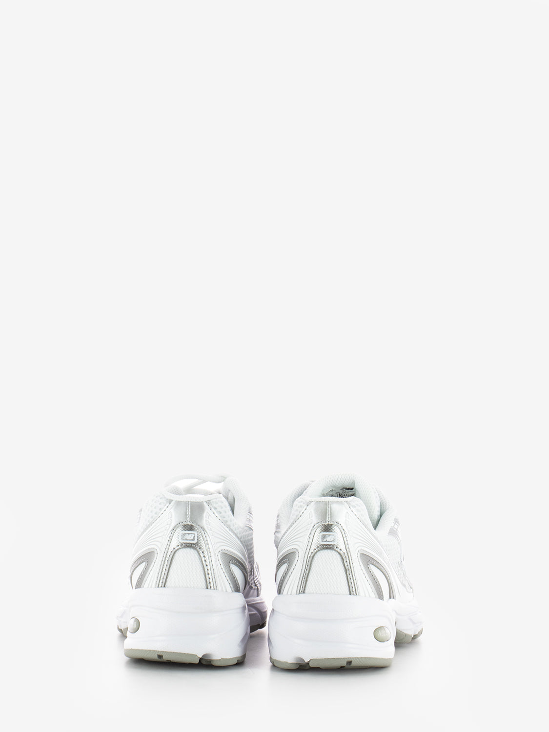 White / silver Lifestyle sneakers