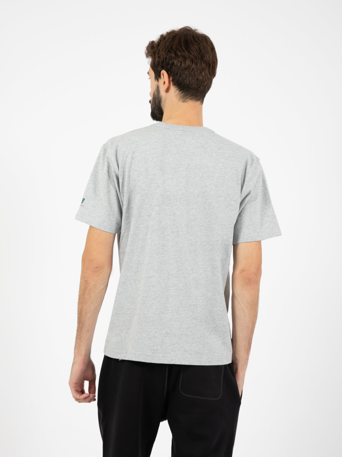 Athletics varsity graphic gray t-shirt