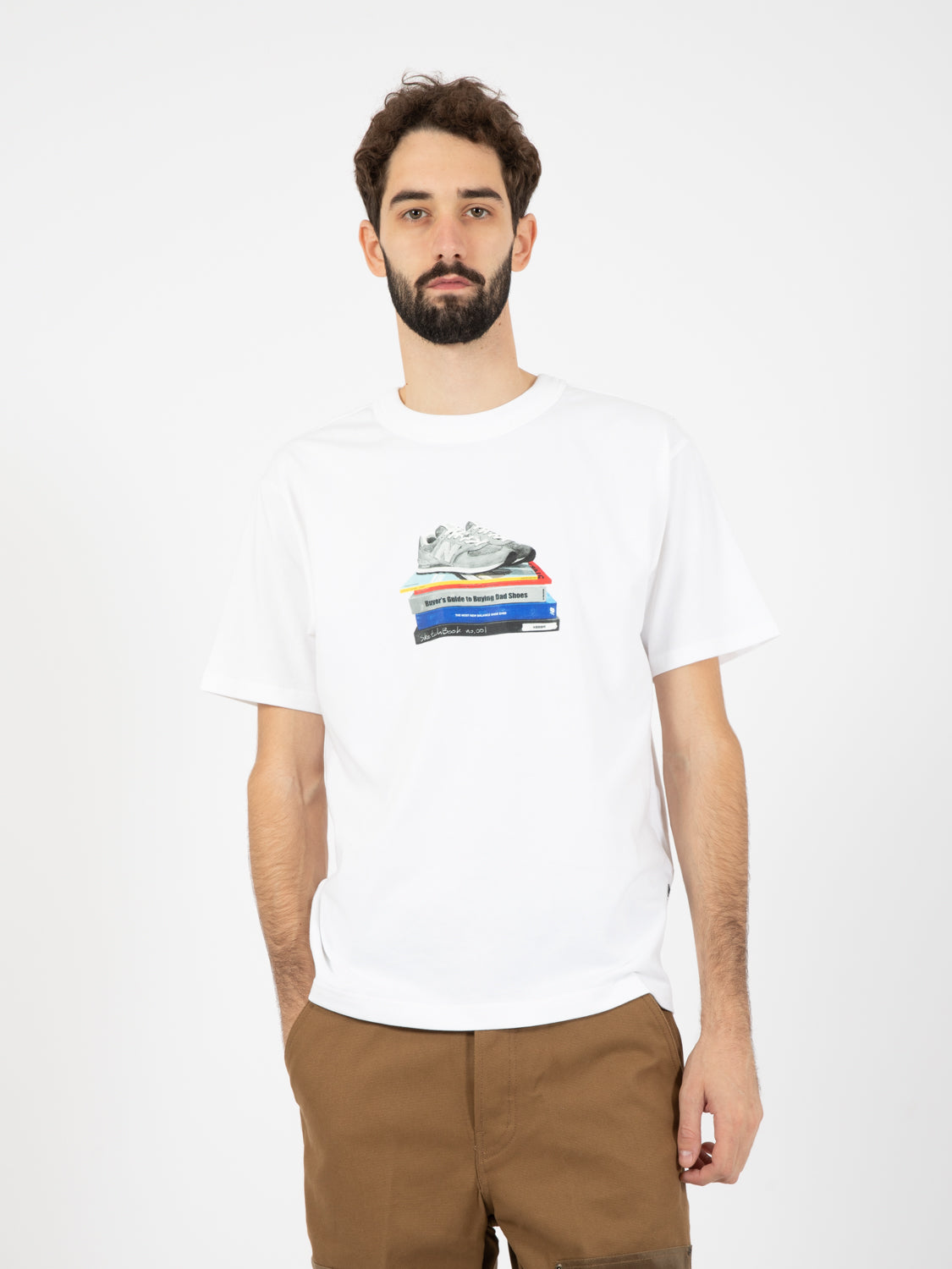 Athletics T-Shirt Wesley Shan Sneaker white