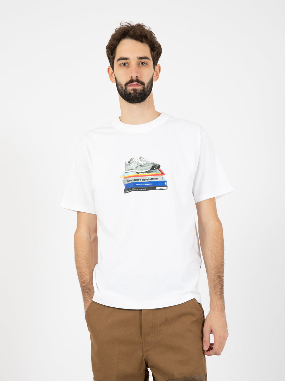 Athletics T-Shirt Wesley Shan Sneaker white