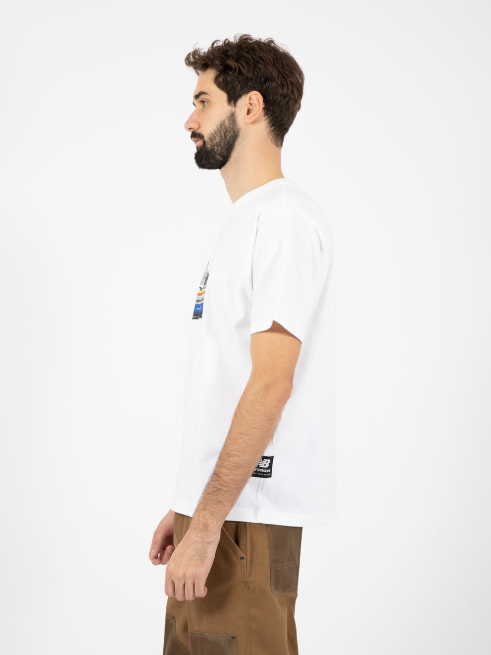 Athletics T-Shirt Wesley Shan Sneaker white