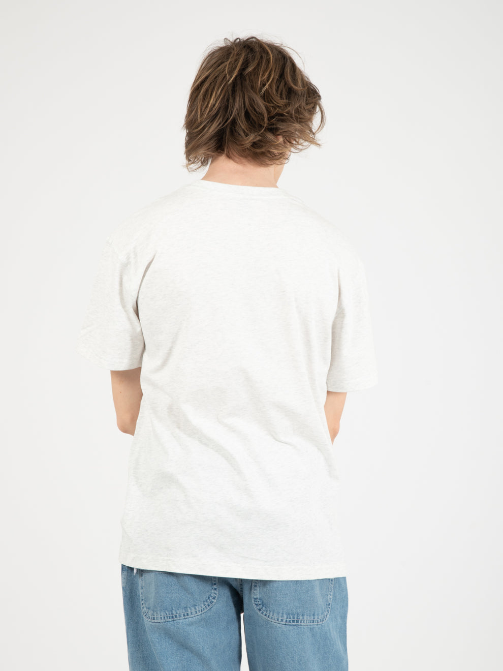 Uni-Ssential French Terry Crewneck Sweatshirt sea salt heather