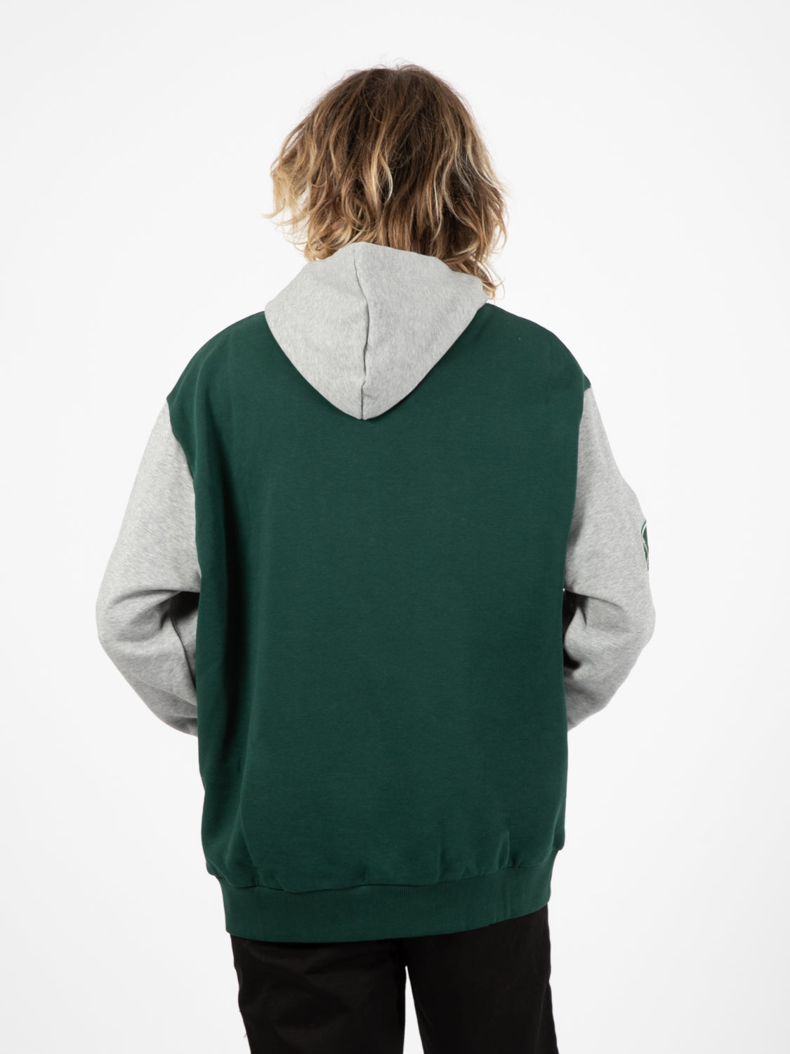 Felpa Oversize New York Yankees verde / grigio