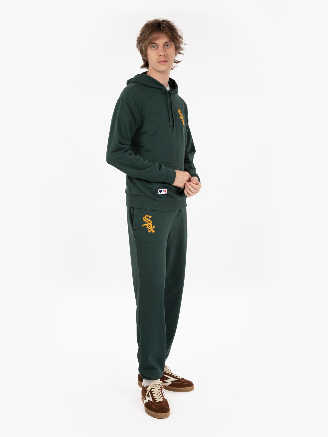 Green essentials league joggers