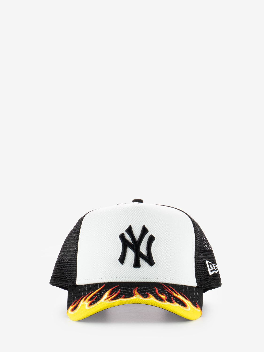 New Era MLB Flame trucker hat black - Main Image