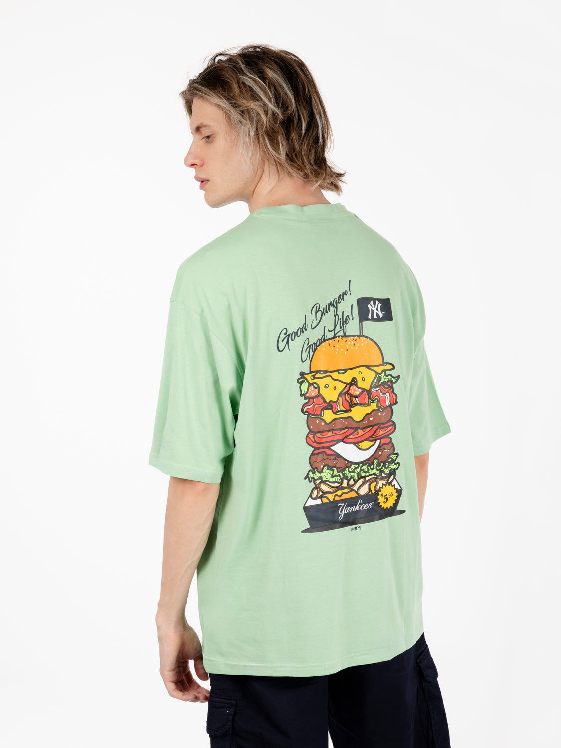 T-shirt New York Yankees bright green