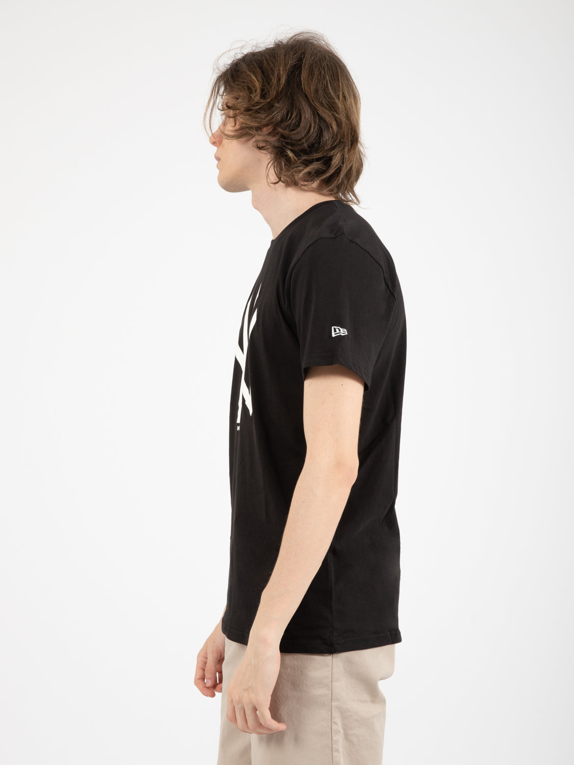 New York Yankees team logo t-shirt in black