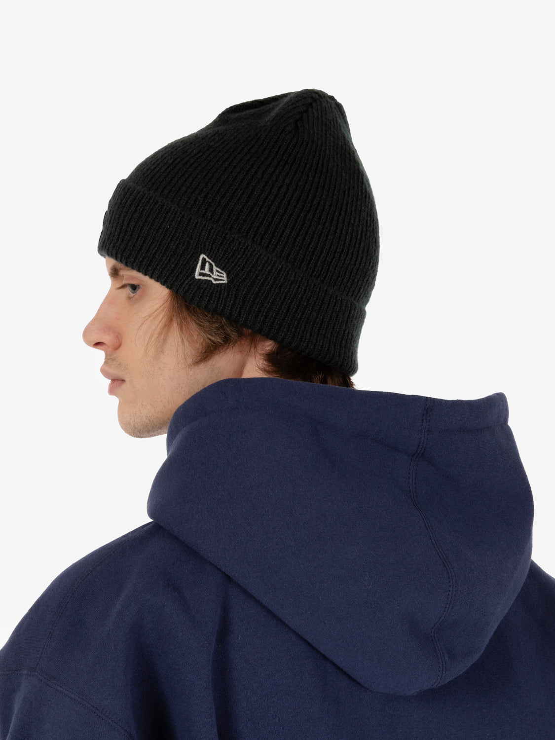 WS Patch beanie dark green