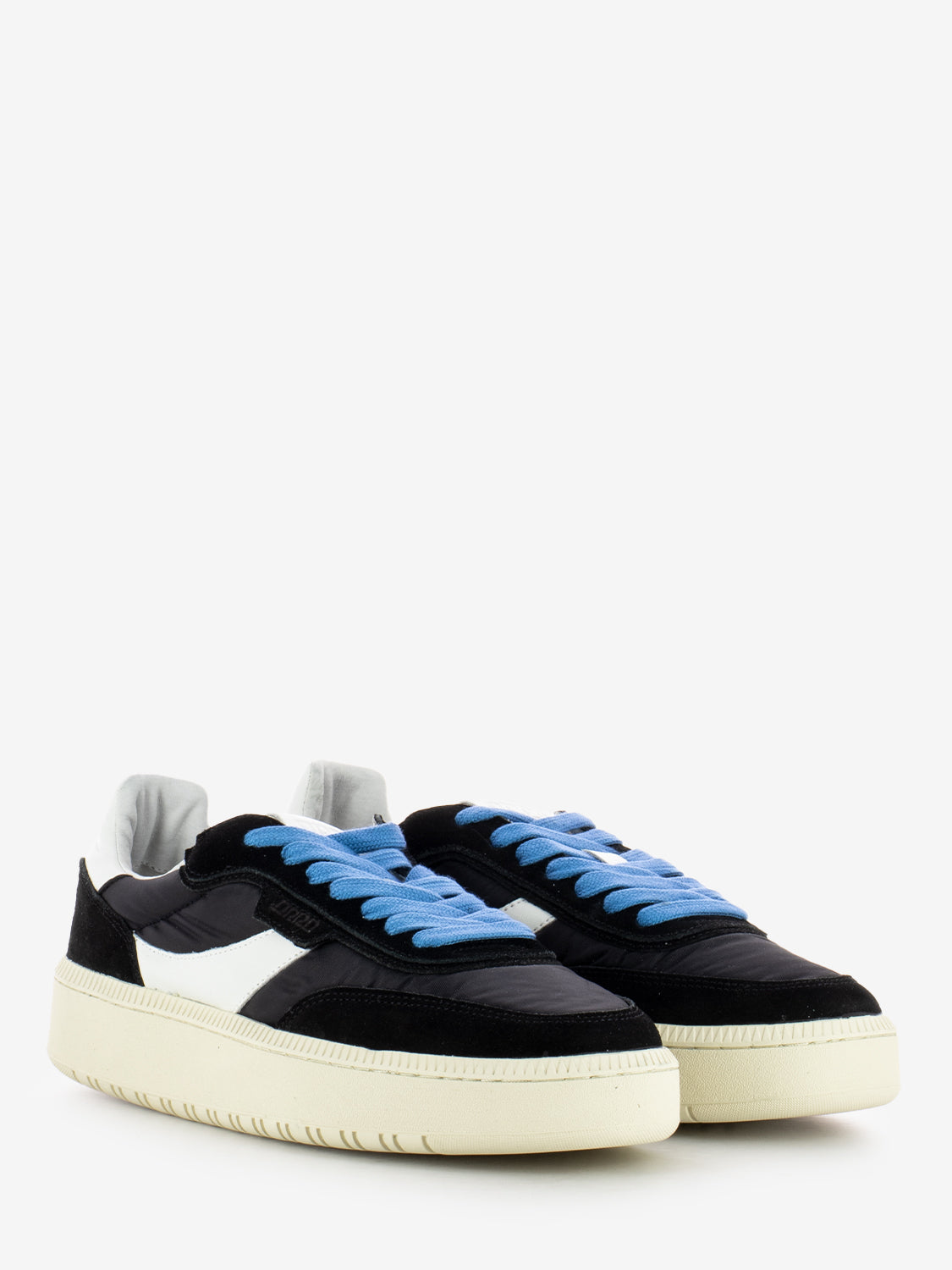 Sneakers suede e nylon black / white