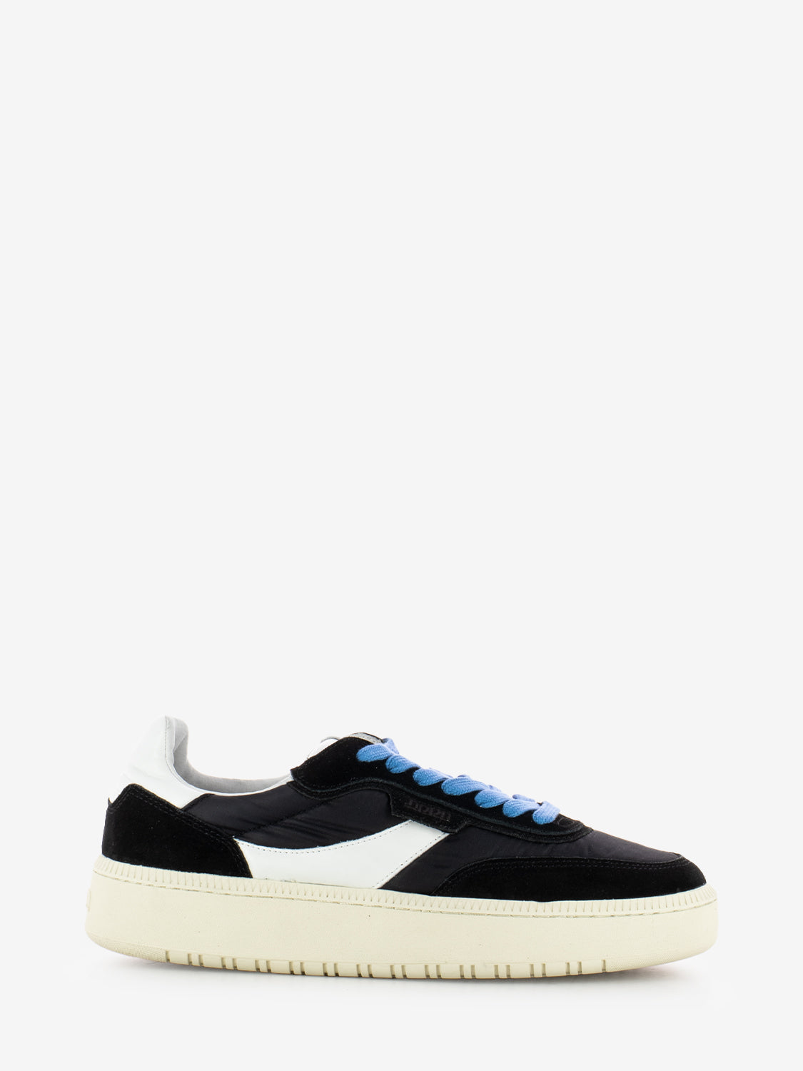 Sneakers suede e nylon black / white