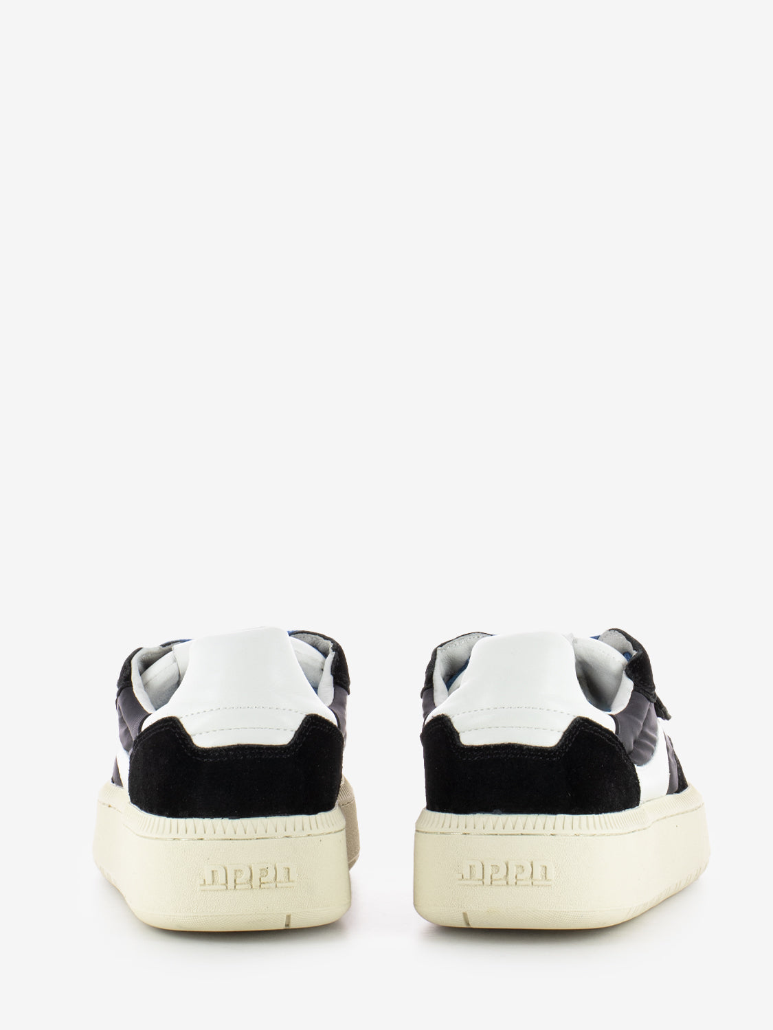 Sneakers suede e nylon black / white