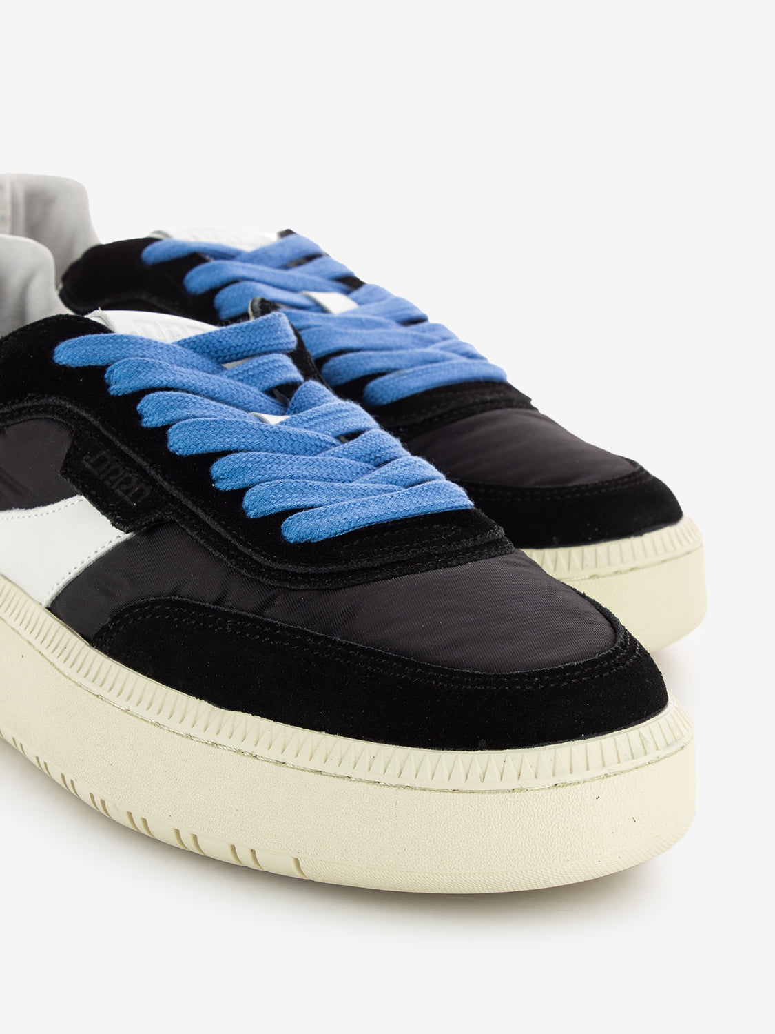 Sneakers suede e nylon black / white