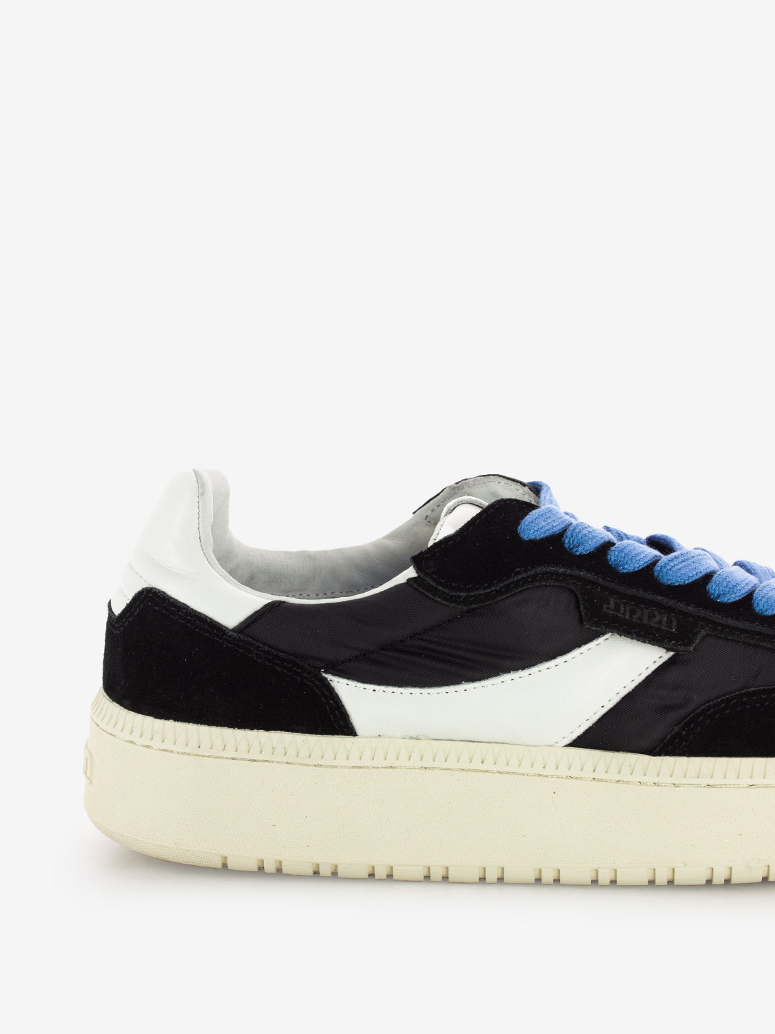 Sneakers suede e nylon black / white