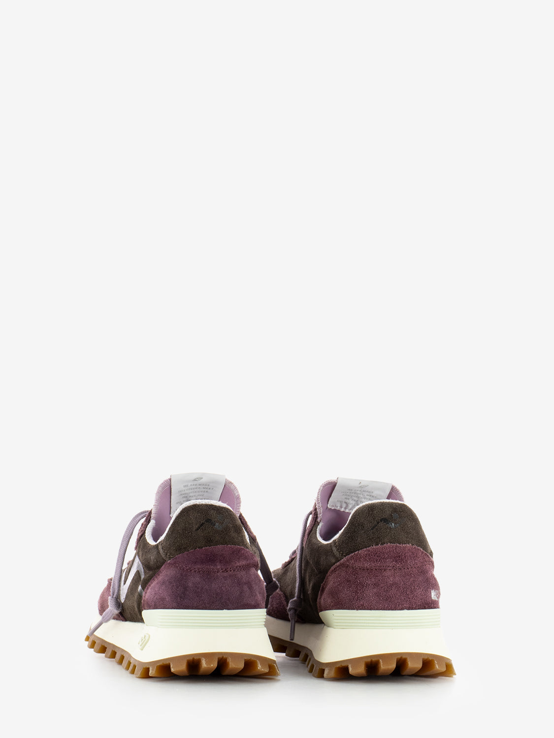Veloce Sneakers in purple suede