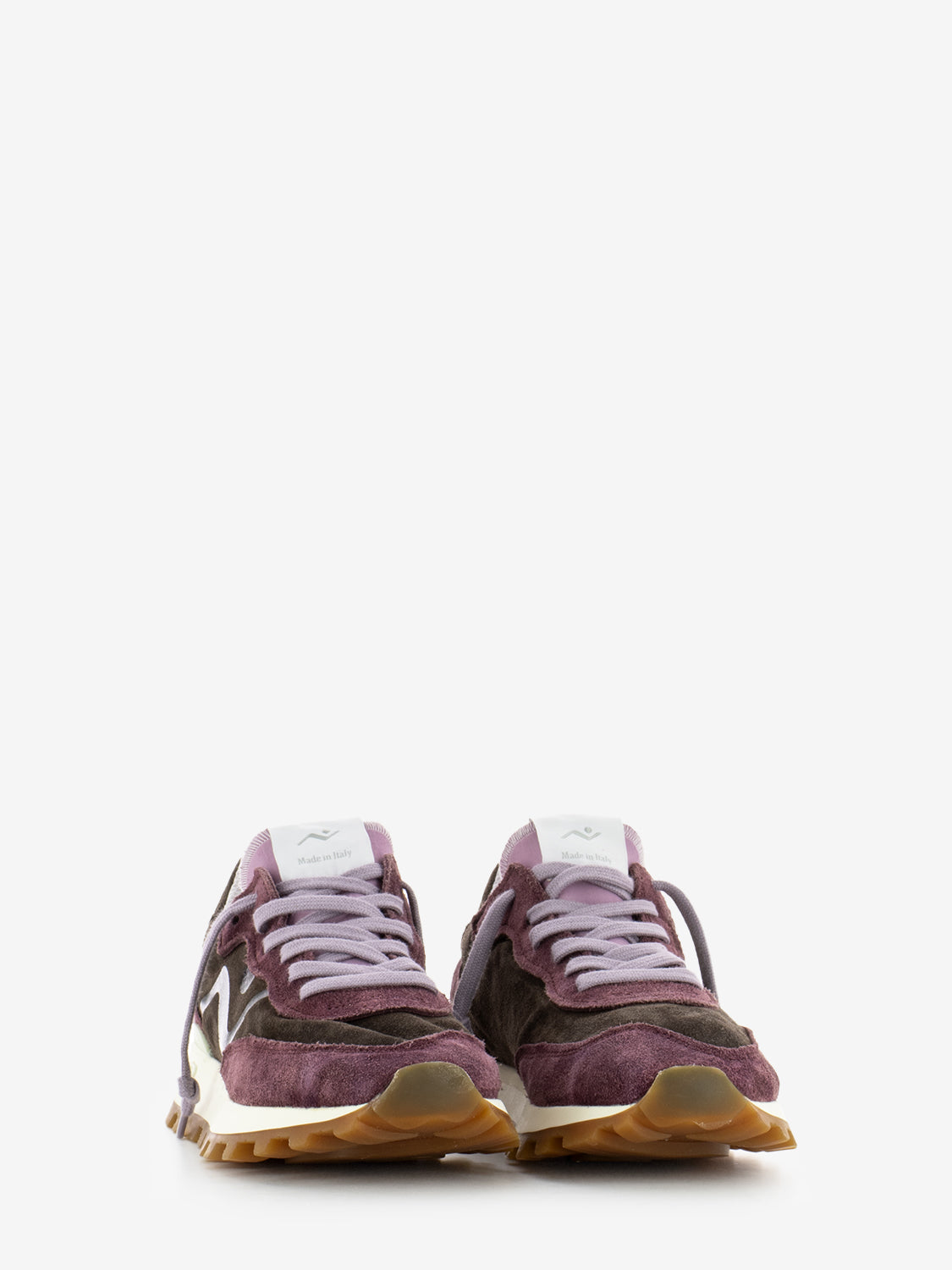 Veloce Sneakers in purple suede