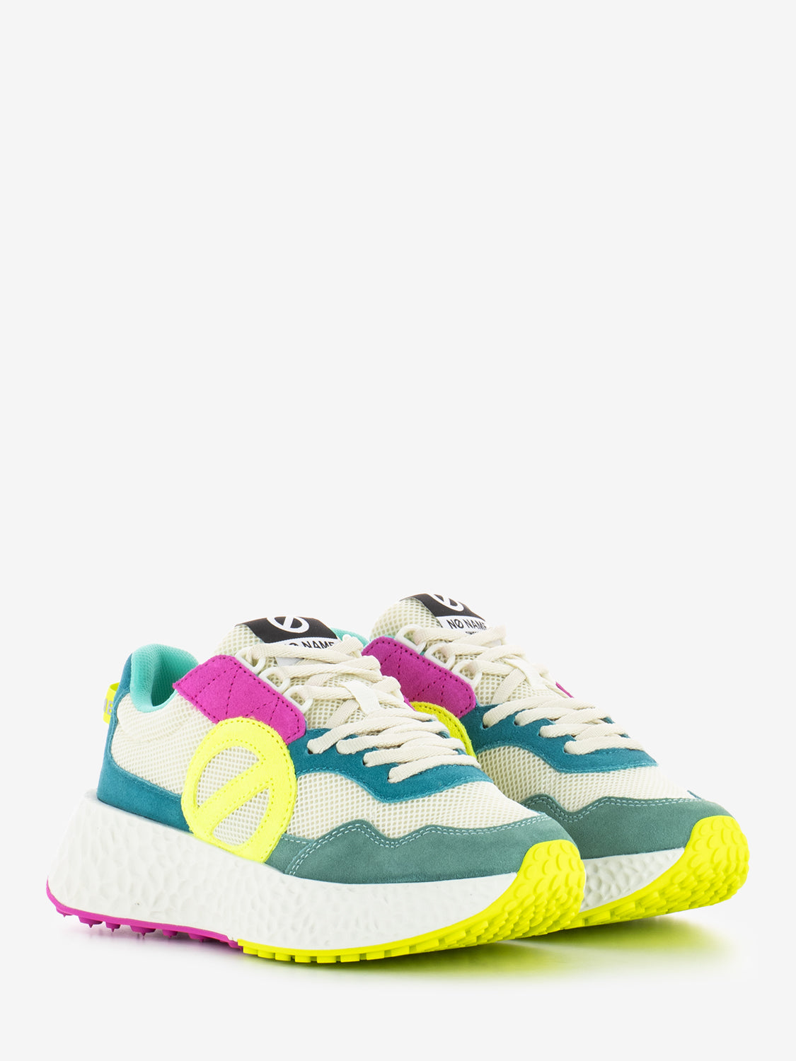 Carter jogger W suede reno lagon / yellow / multicolor