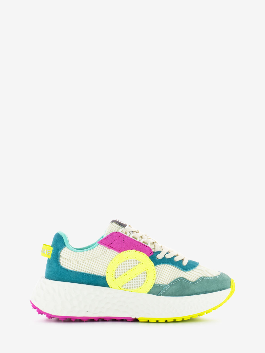 Carter jogger W suede reno lagon / yellow / multicolor