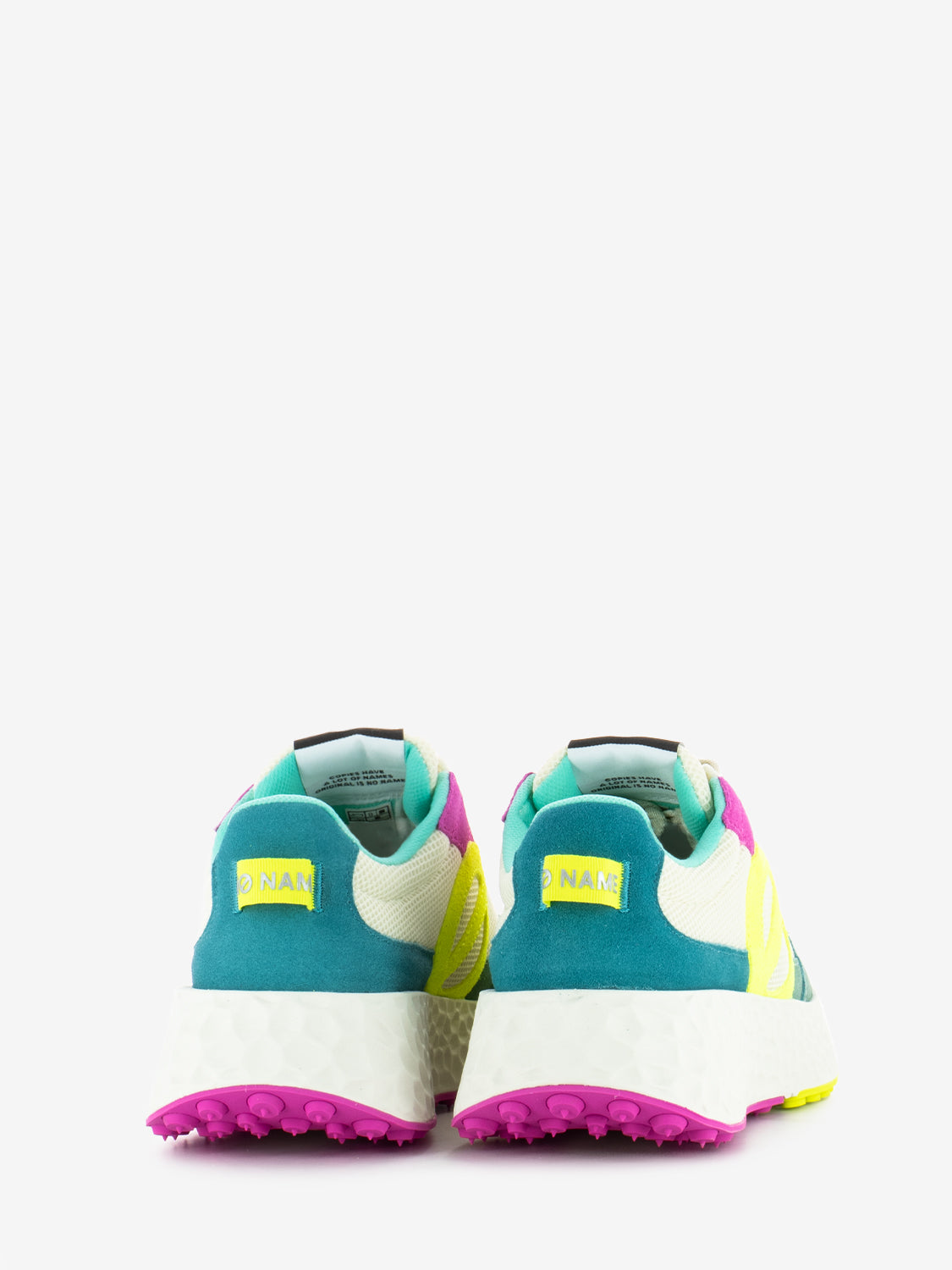 Carter jogger W suede reno lagon / yellow / multicolor