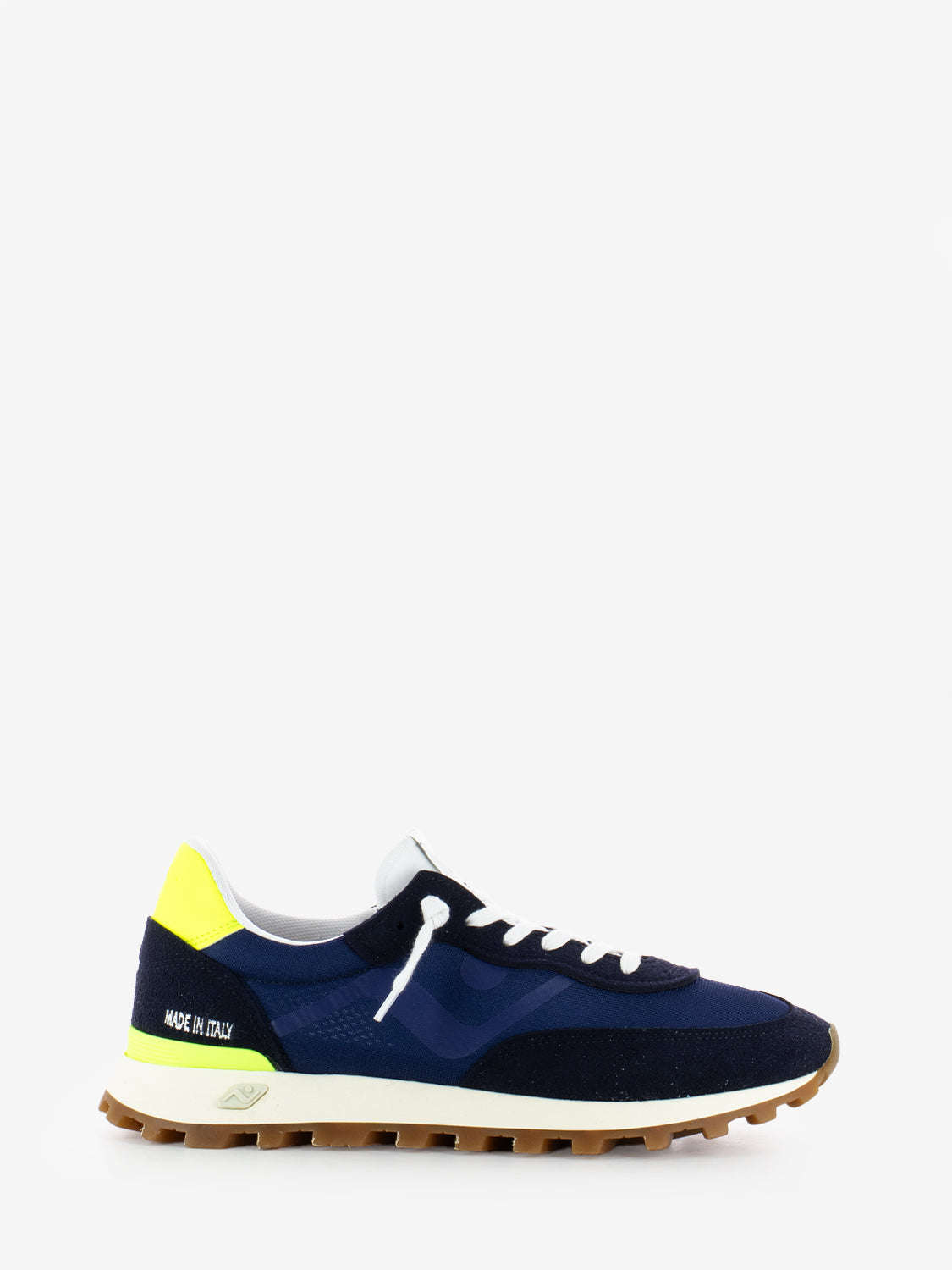 Sneakers Admiral blue / fluo yellow
