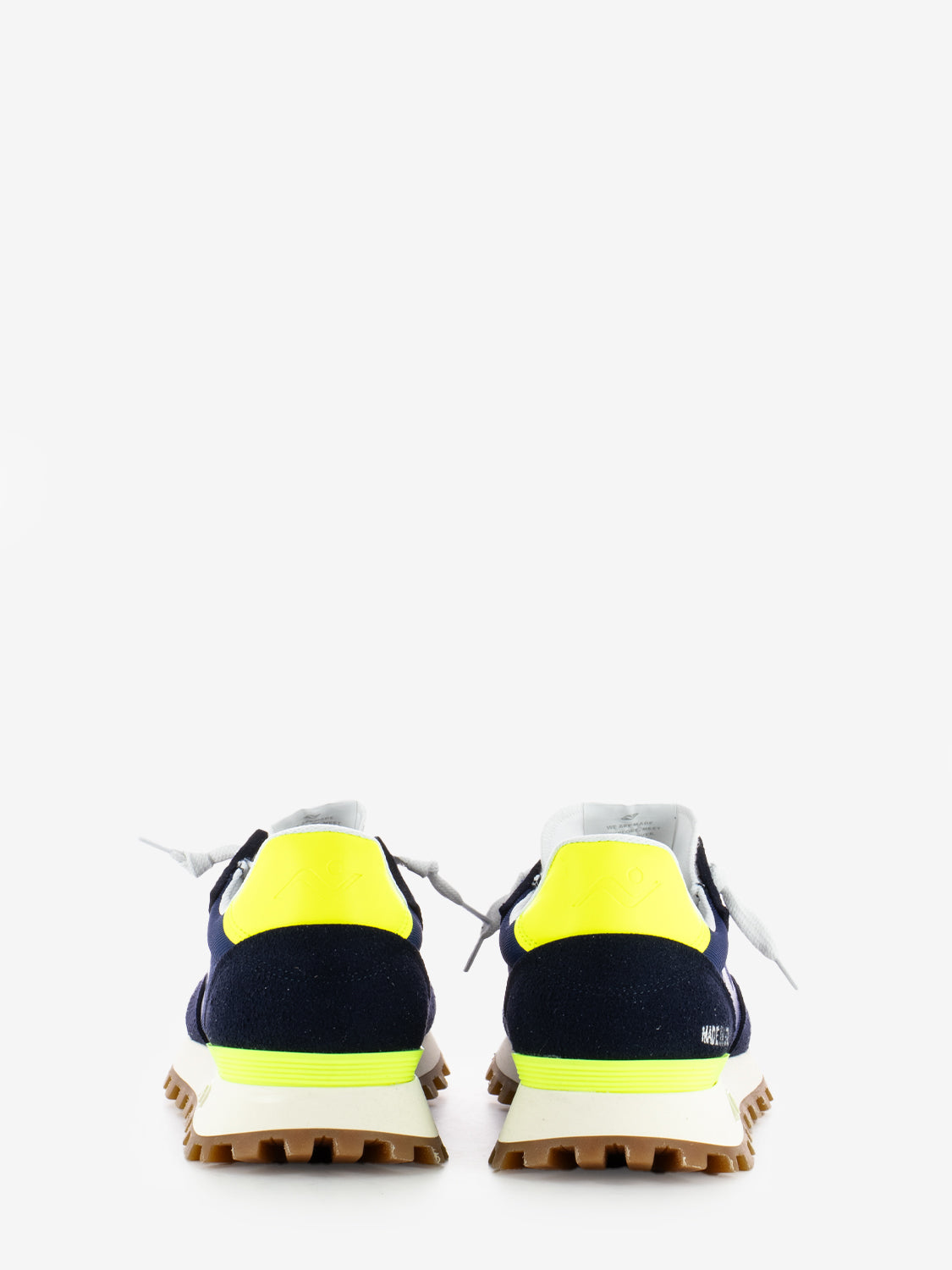 Sneakers Admiral blue / fluo yellow