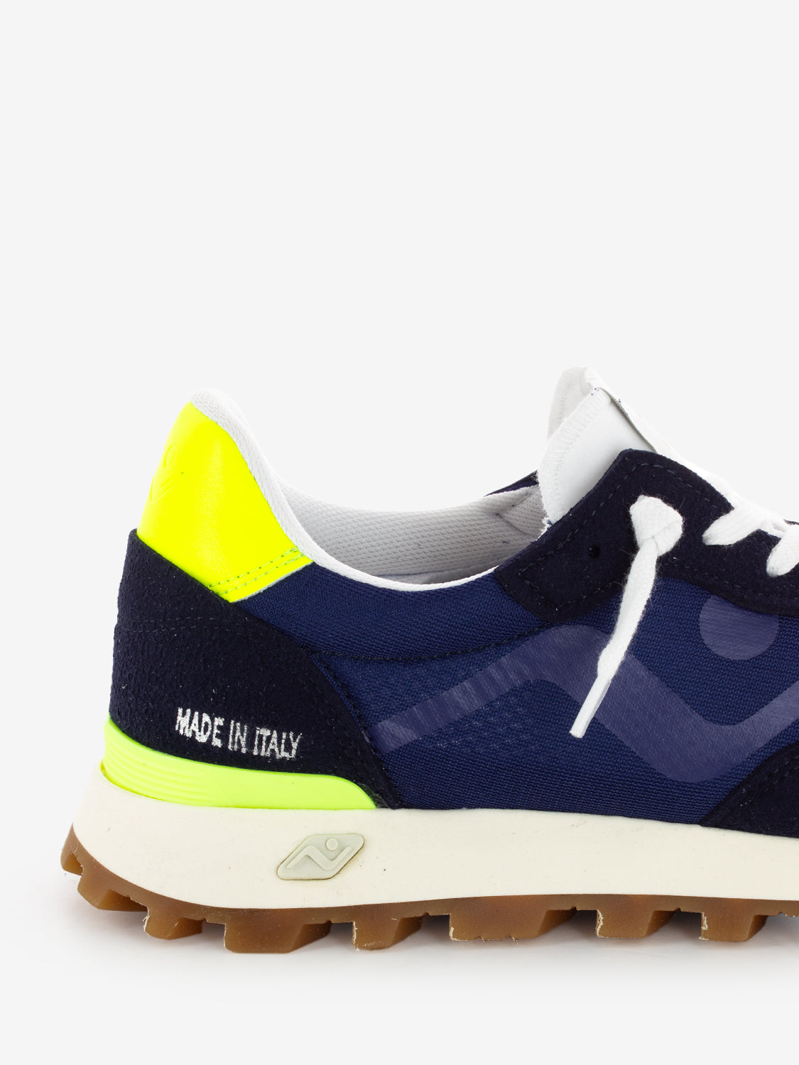 Sneakers Admiral blue / fluo yellow