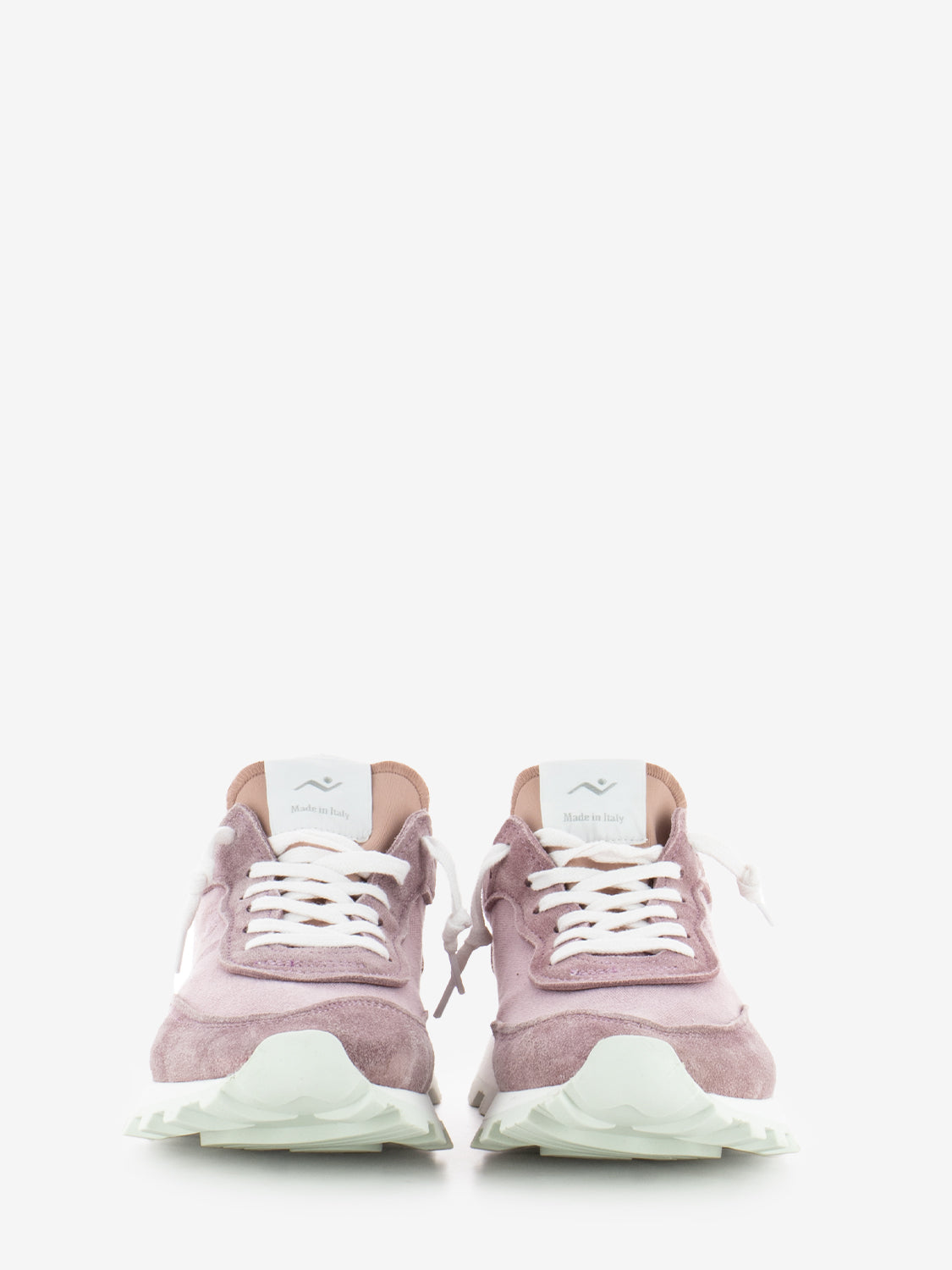 Veloce water washed crepe pink / tea rose sneakers