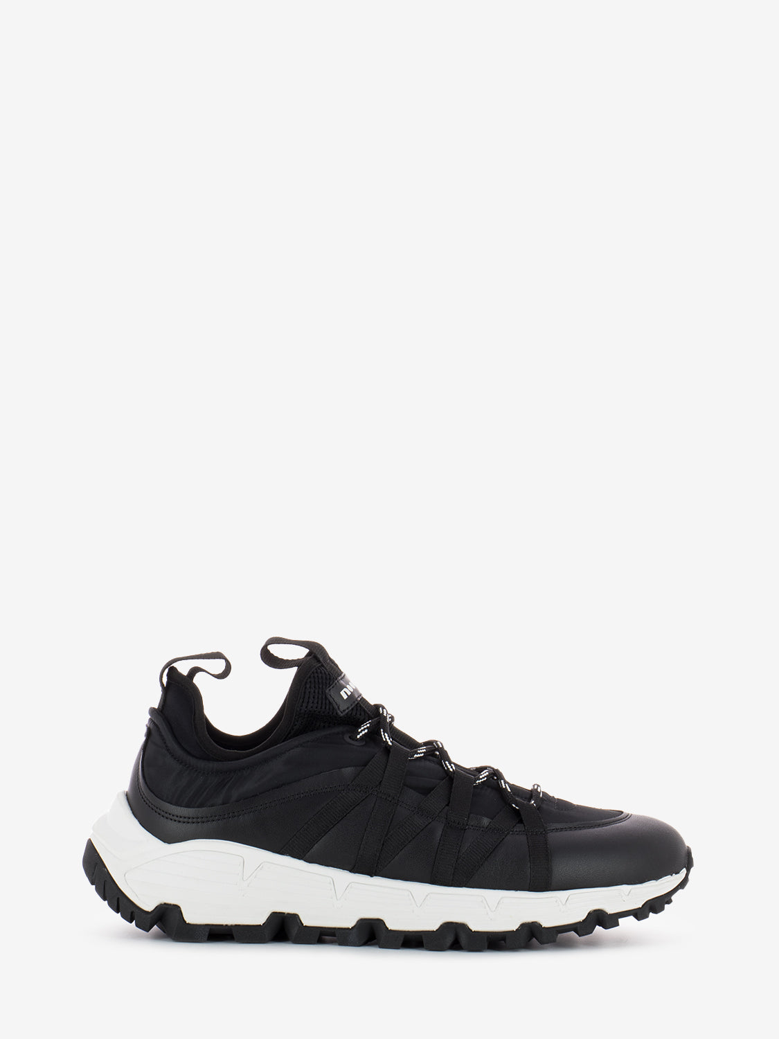 Black running sneakers