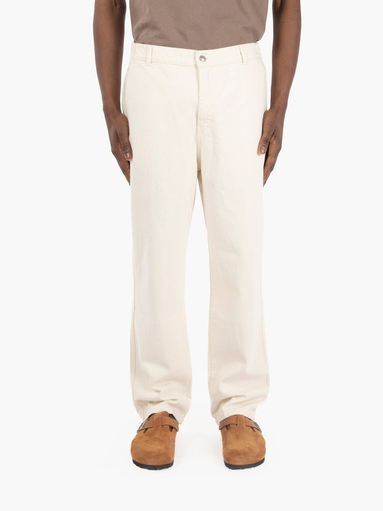 NOYOCO - Pantaloni Calder denim ecrù calder