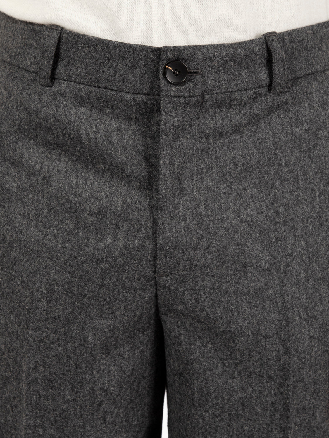 Pantaloni Lepic Slate in lana grigio