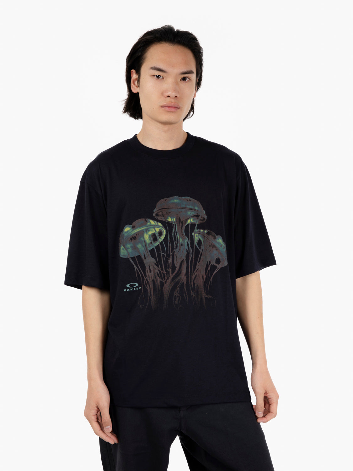 Jellyfish tee black