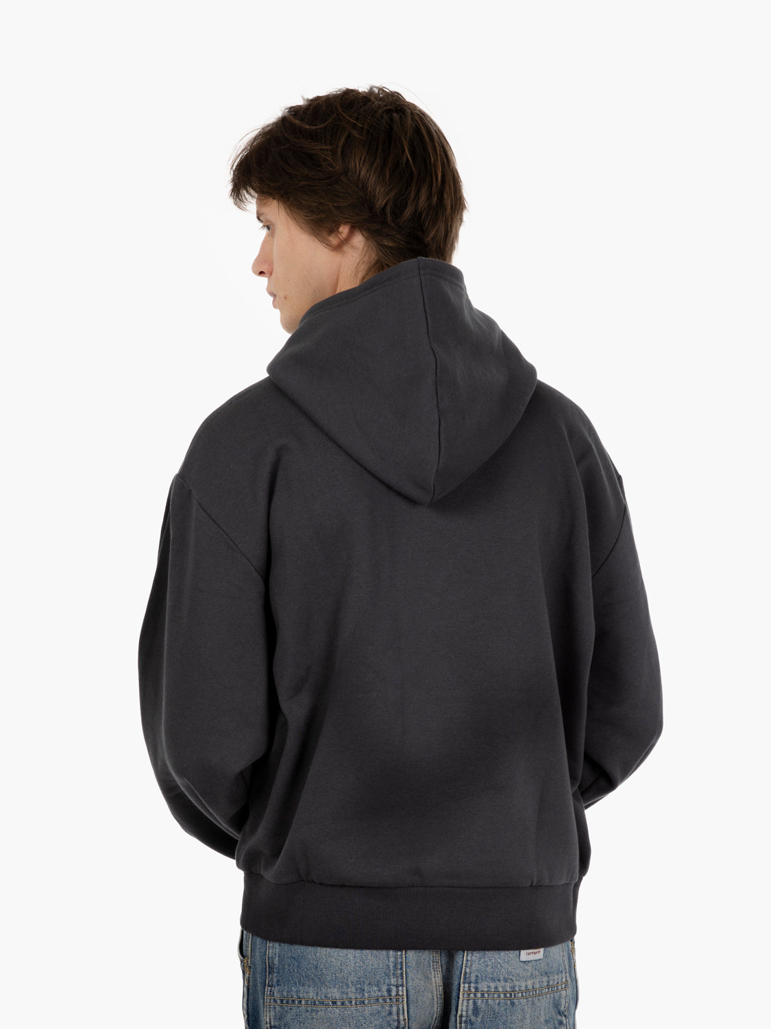 Metal rise hoodie blackout