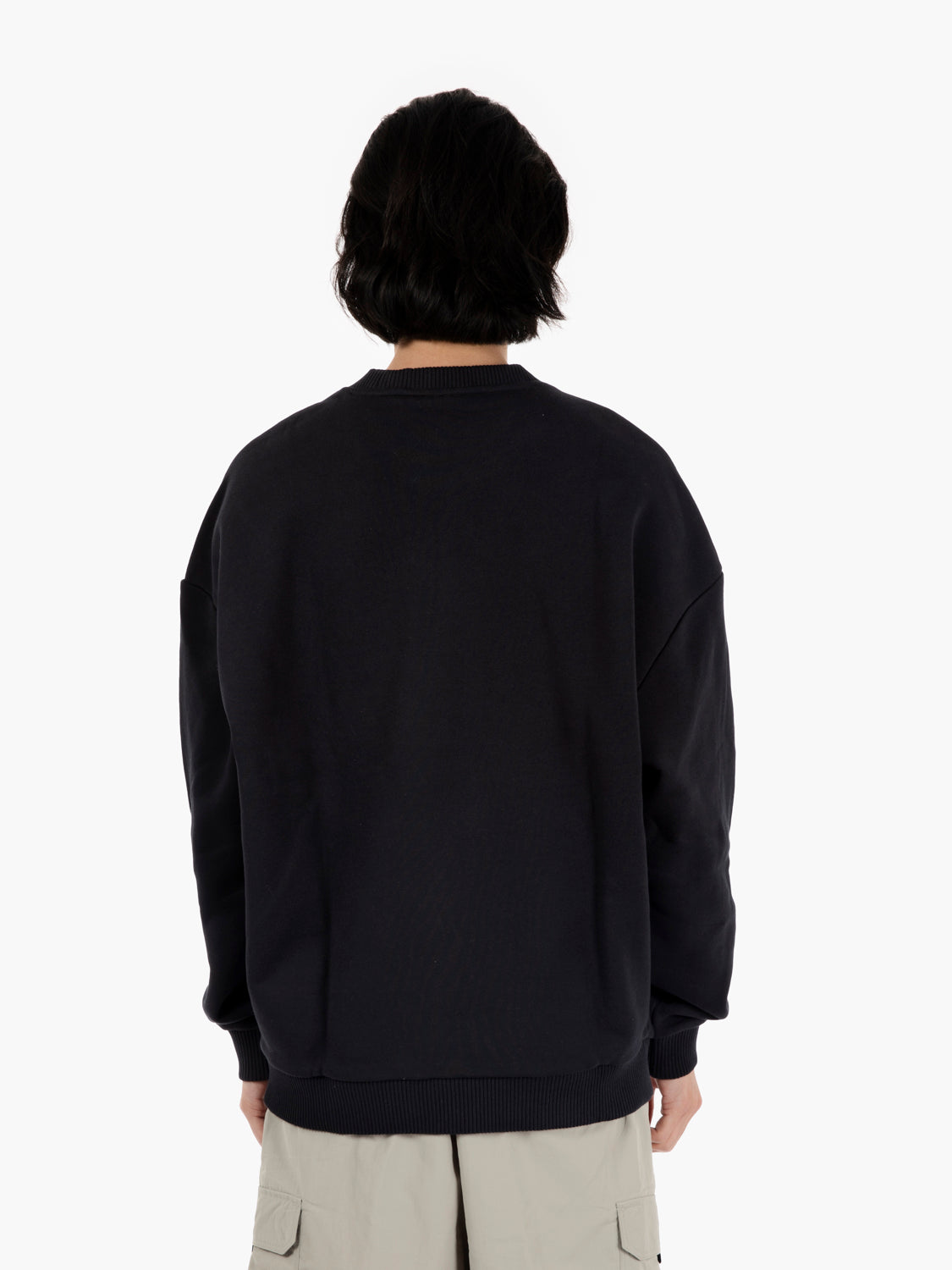 Soho crewneck sweatshirt blackout