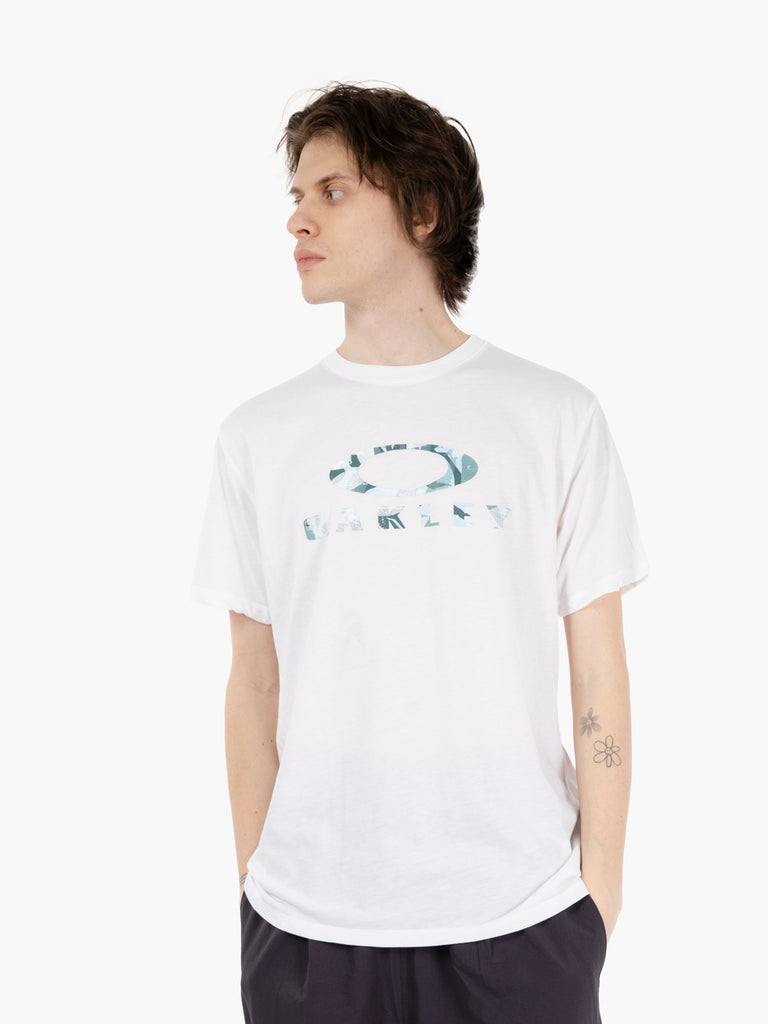 OAKLEY - T-shirt bark sun tee white
