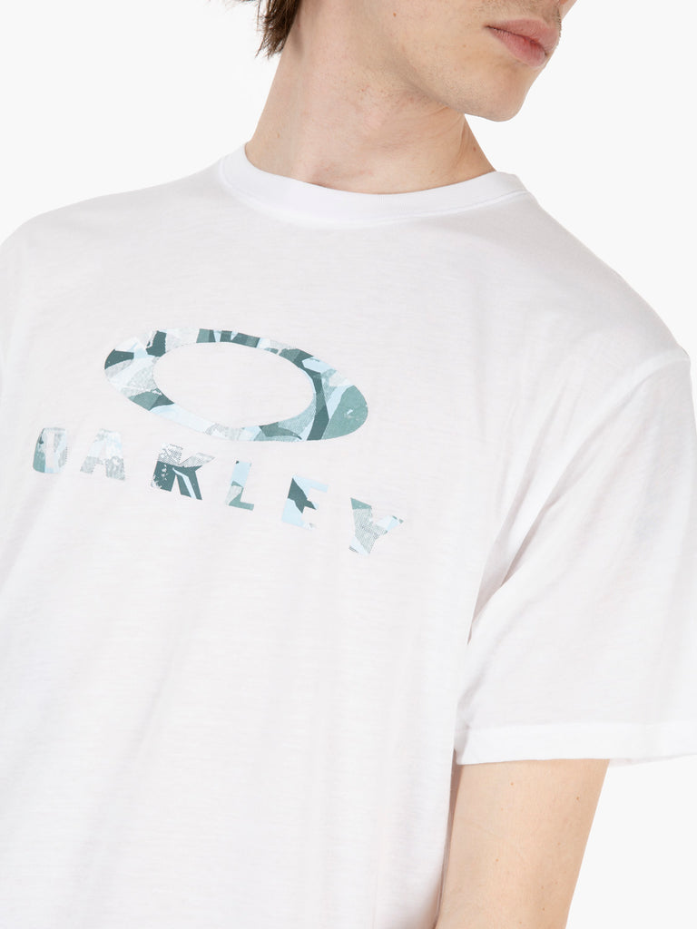 OAKLEY - T-shirt bark sun tee white