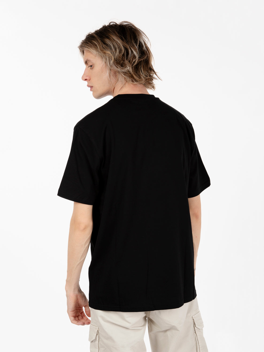Black Print T-Shirt