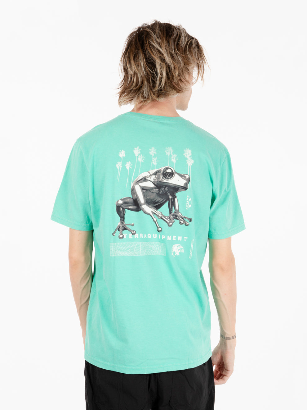 T-shirt earth mint green