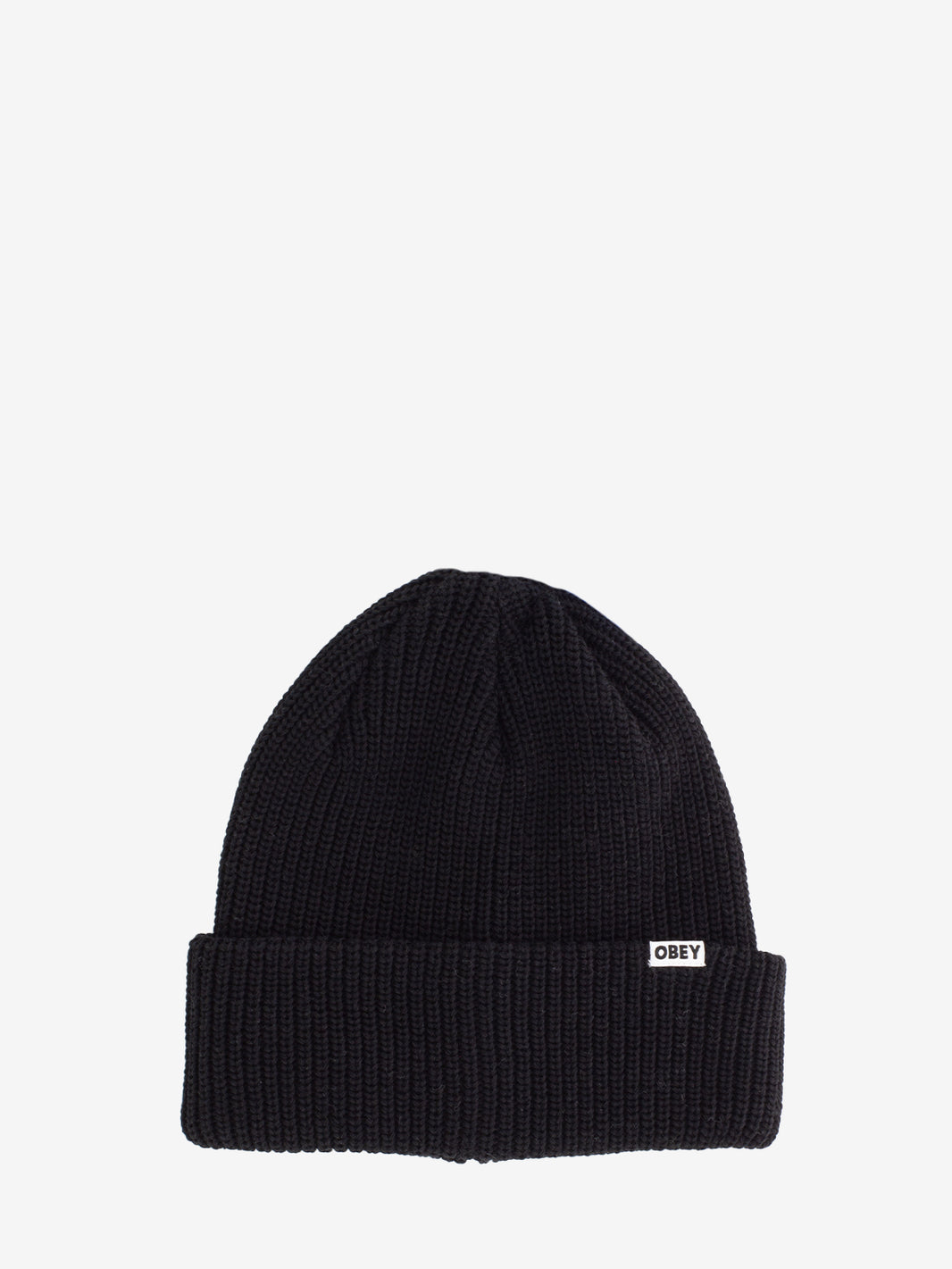 Bold Organic Beanie Black