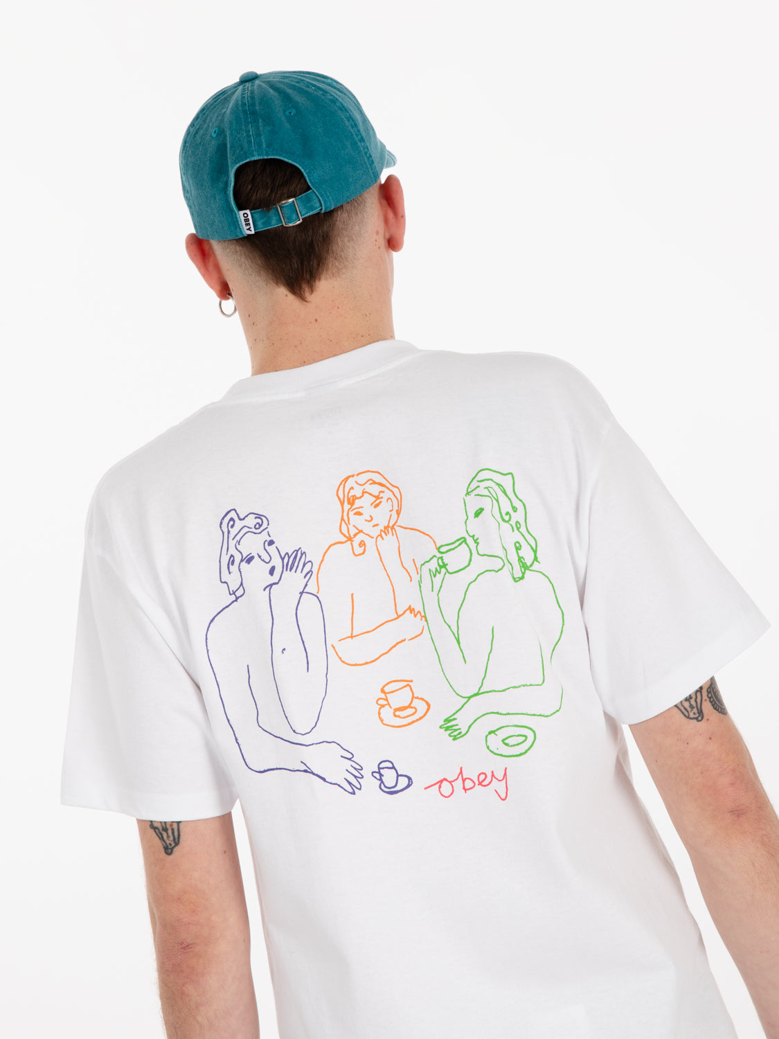 Classic Cup Of Tea white t-shirt