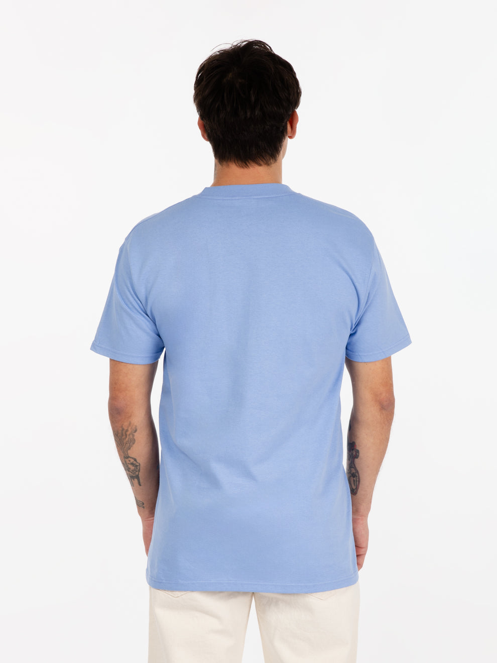 Classic digital violet logo print t-shirt