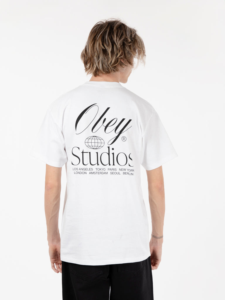 OBEY - Classic t-shirt Studios Worldwide white