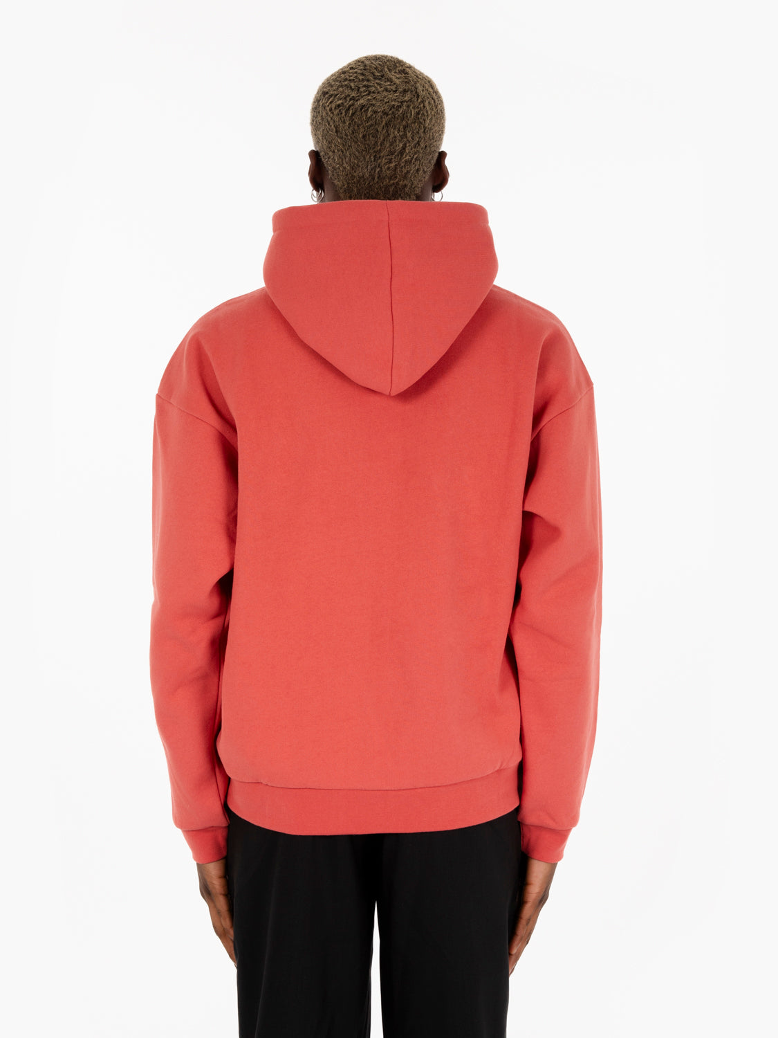 Bold extra heavy mineral red sweatshirt