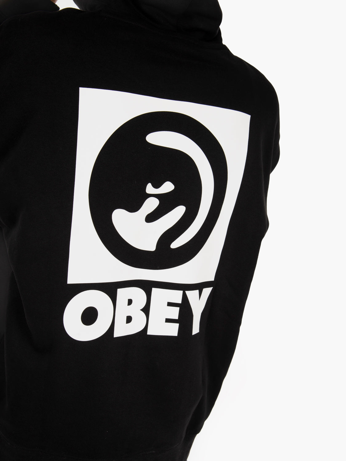Felpa bold eye fleece black