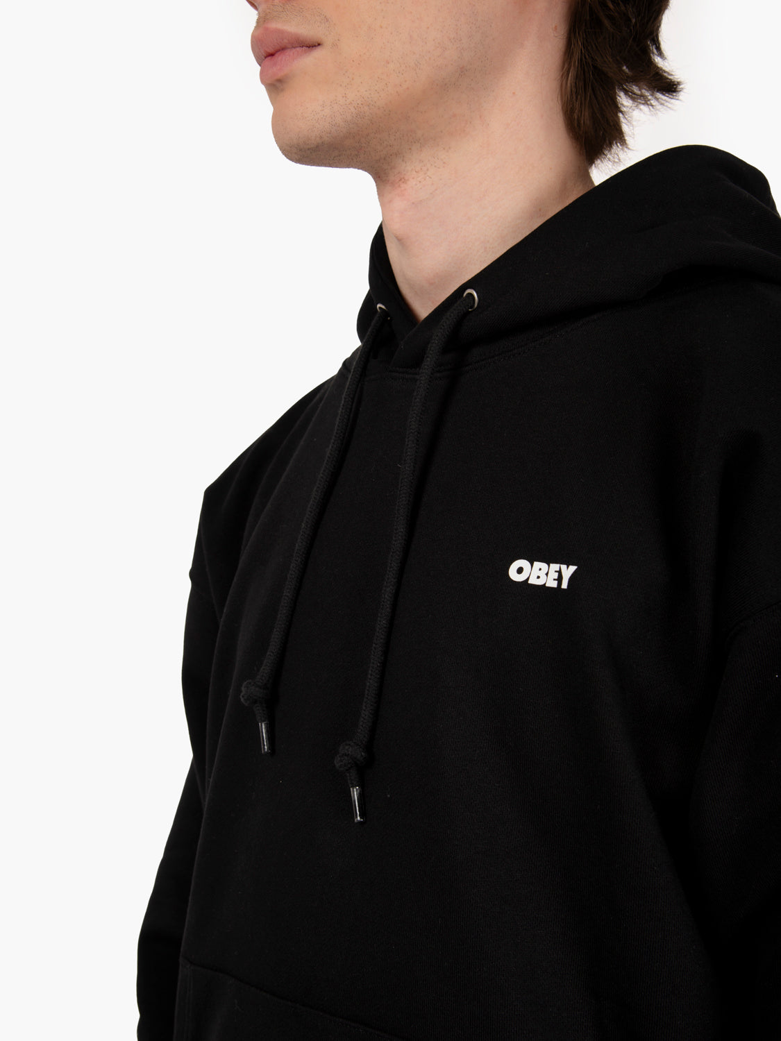 Felpa bold eye fleece black