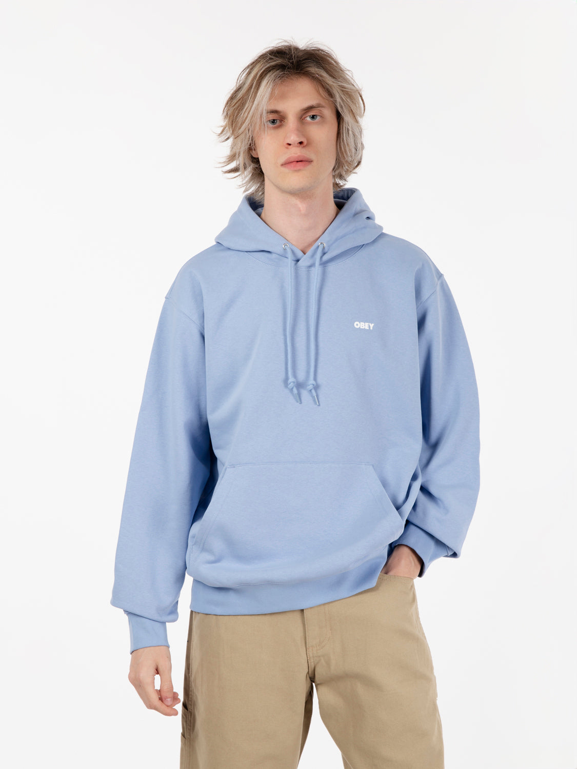 Bold hooded hydrangea sweatshirt