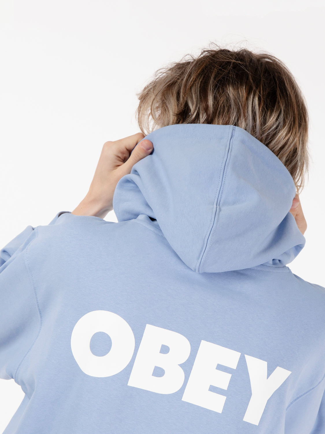 Bold hooded hydrangea sweatshirt