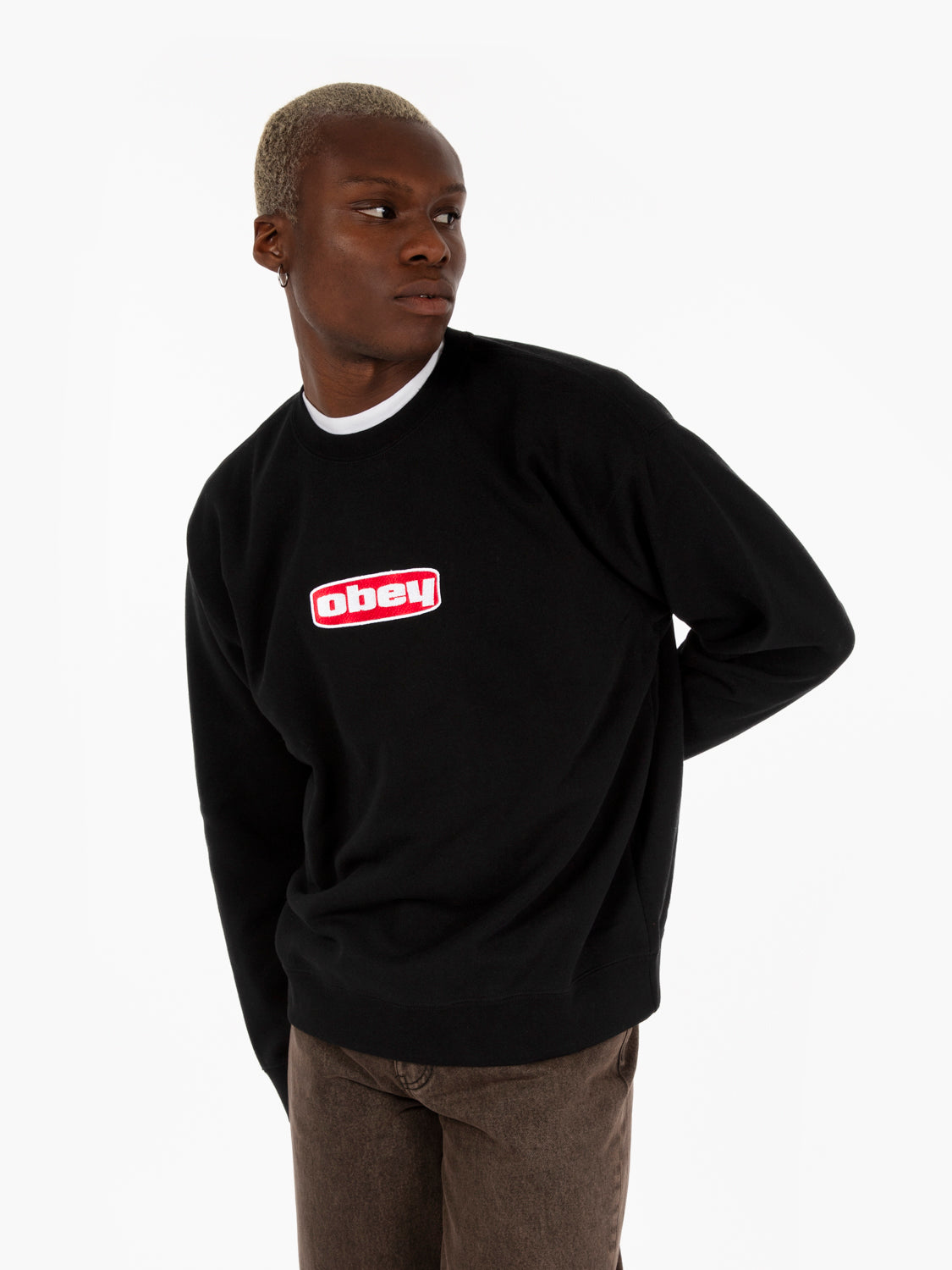Felpa Dago crewneck black