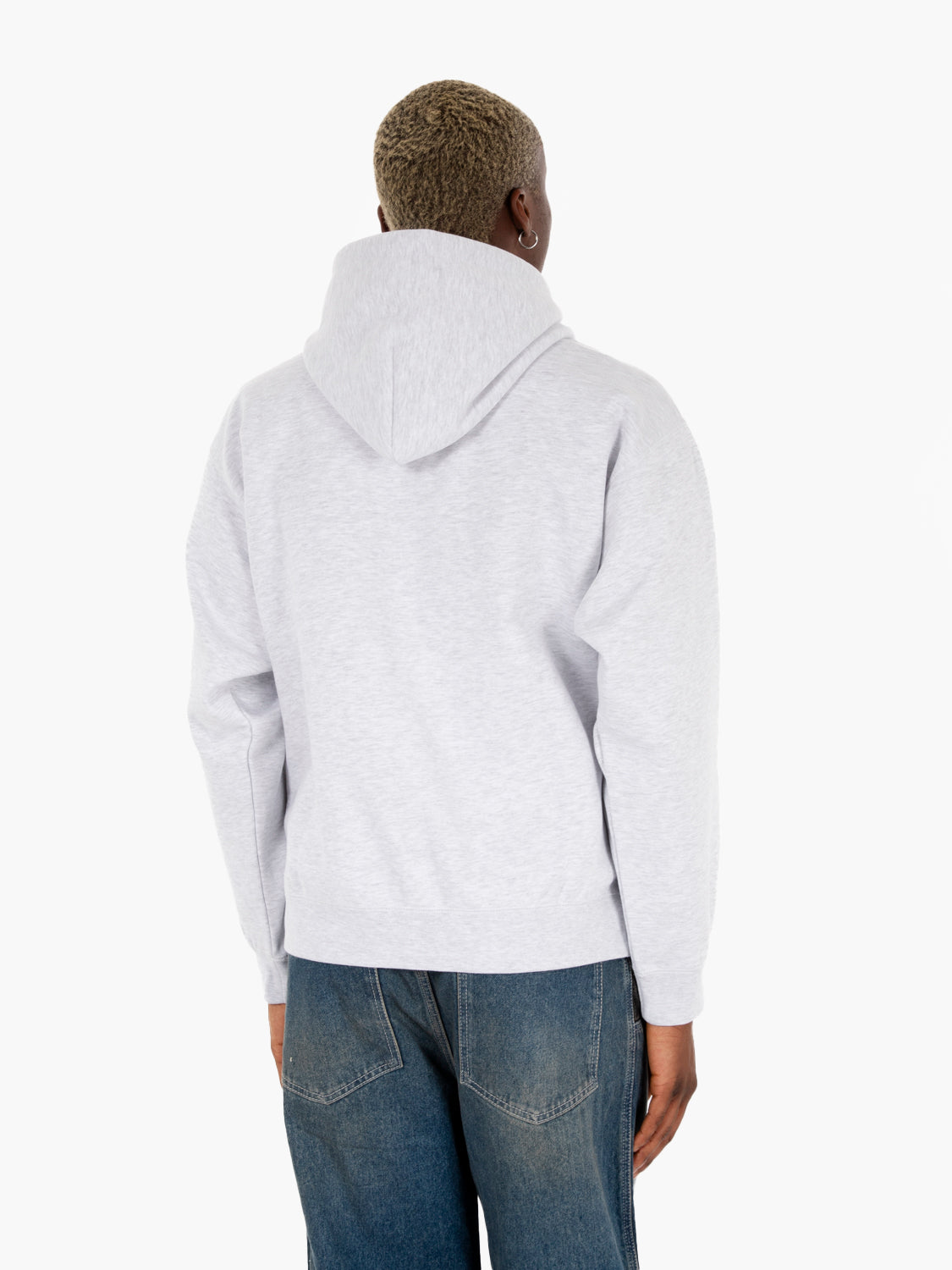 Felpa hoodie Established Works Bold ash grey