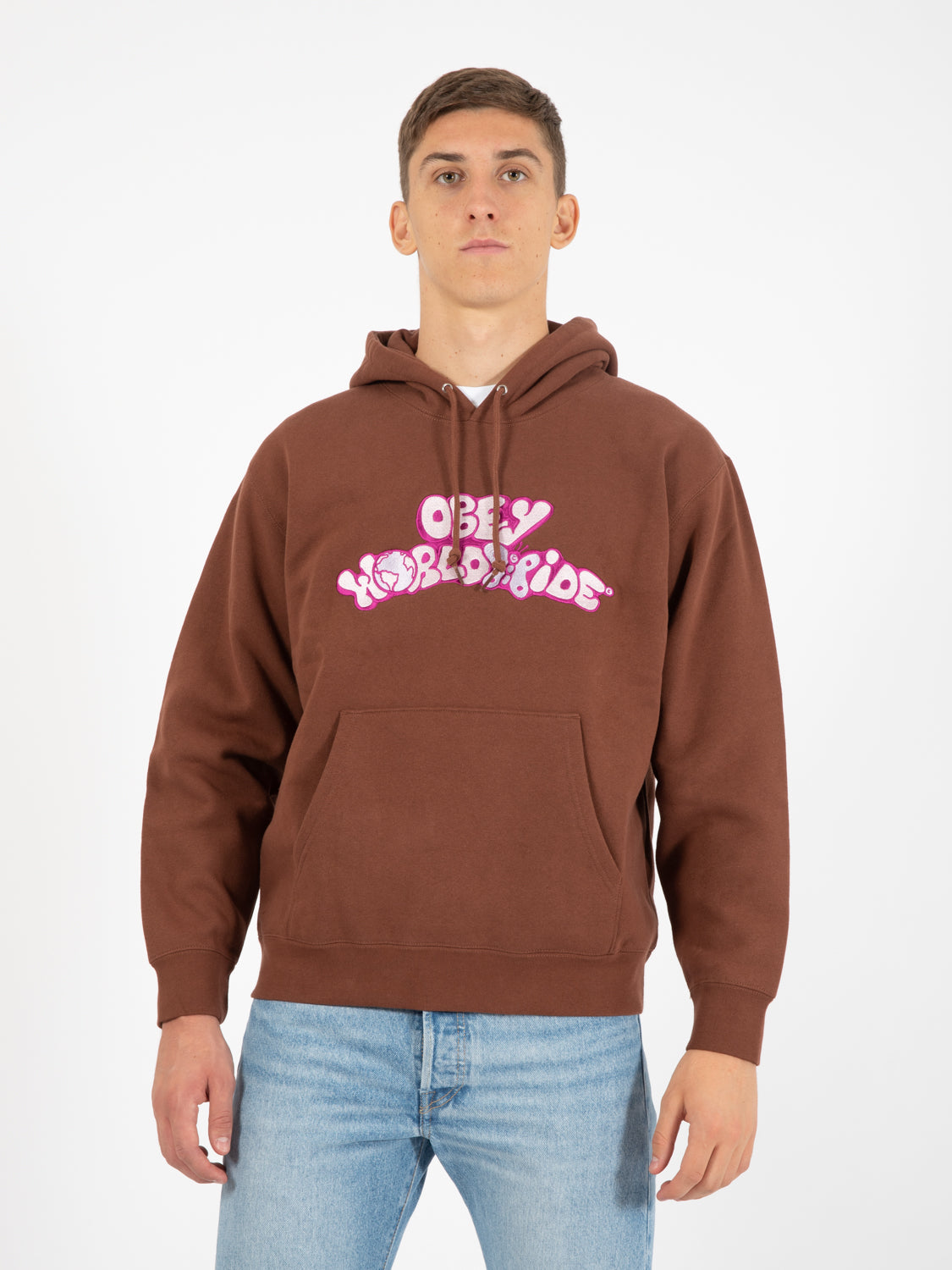 Year Hood sepia sweatshirt