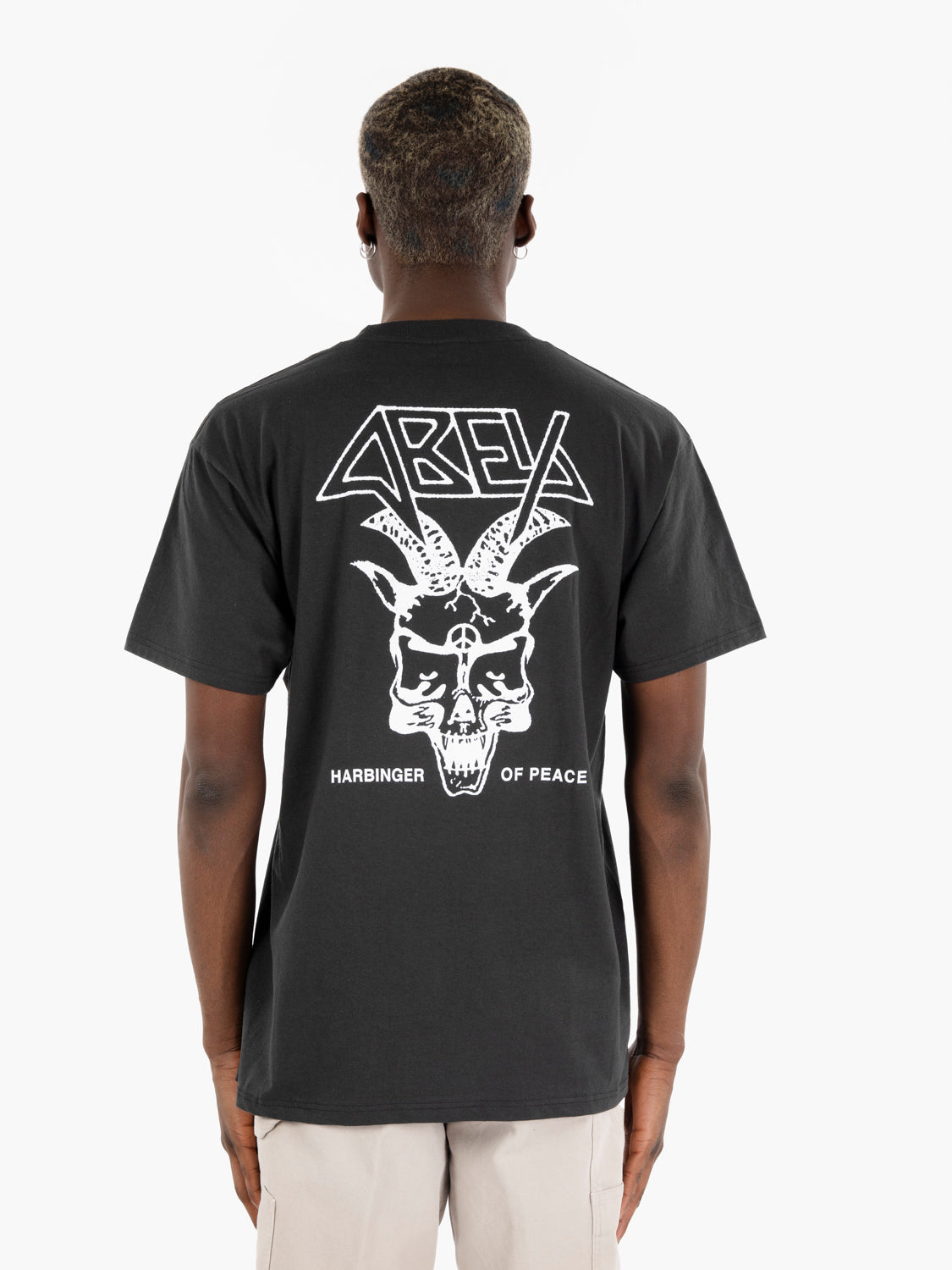"Harbinger of peace" tee vintage black